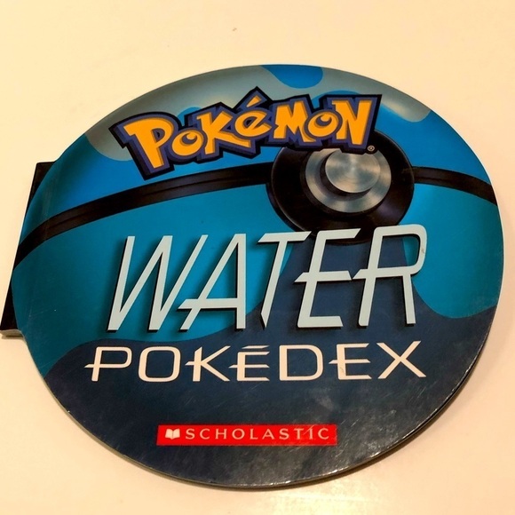 Scholastic Other - Water Pokédex (Pokémon) Paperback book by Scholastic 2005 (Water Pokemon Types)